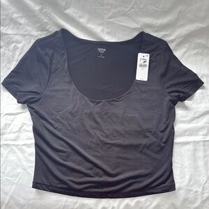 Express Black Crop Top for Women